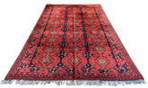 #2299 Afghani Khan Mohamadi wool on cottonbase